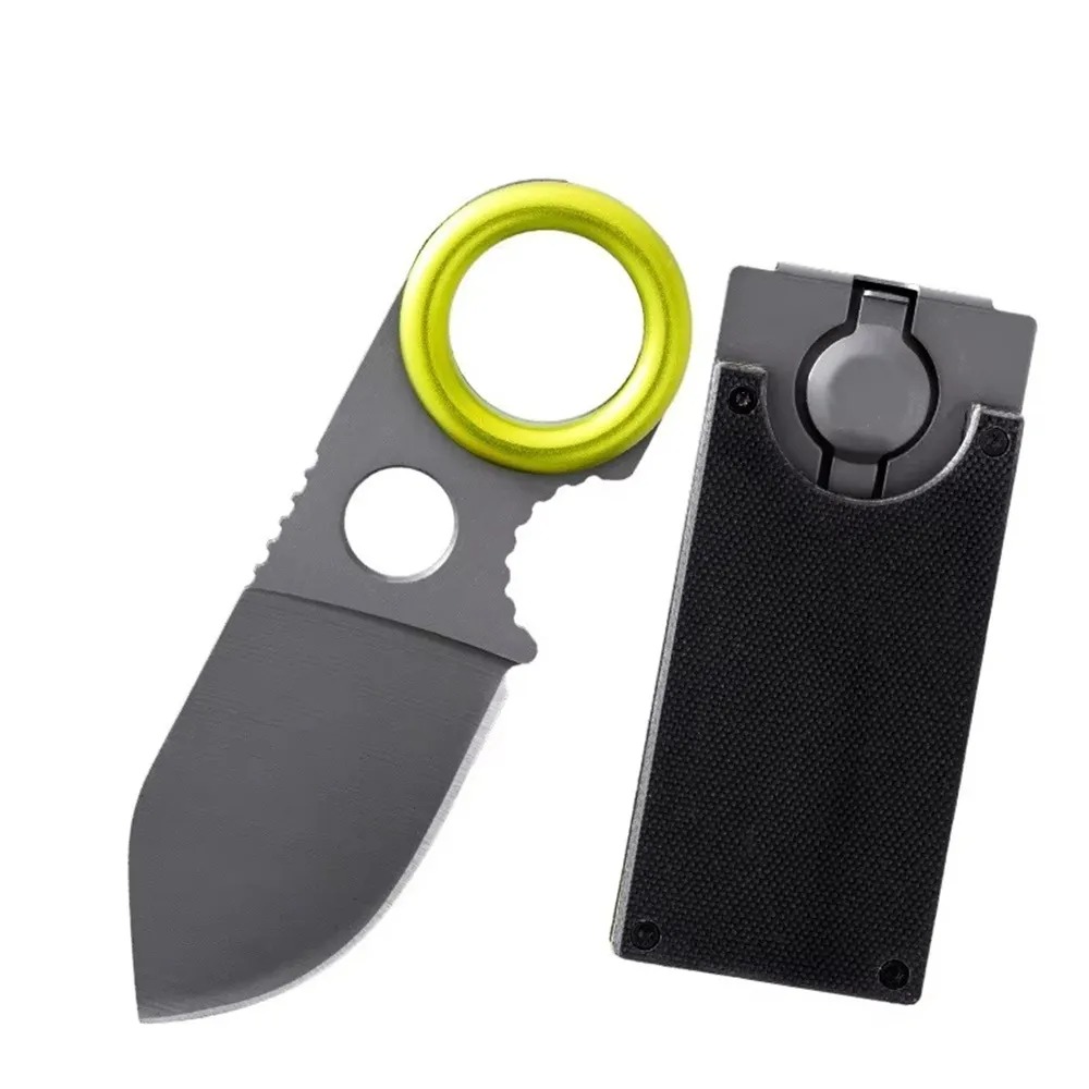 Edc Fixed Blade Deep Carry - Mini Coltello a Lama Fissa EDC