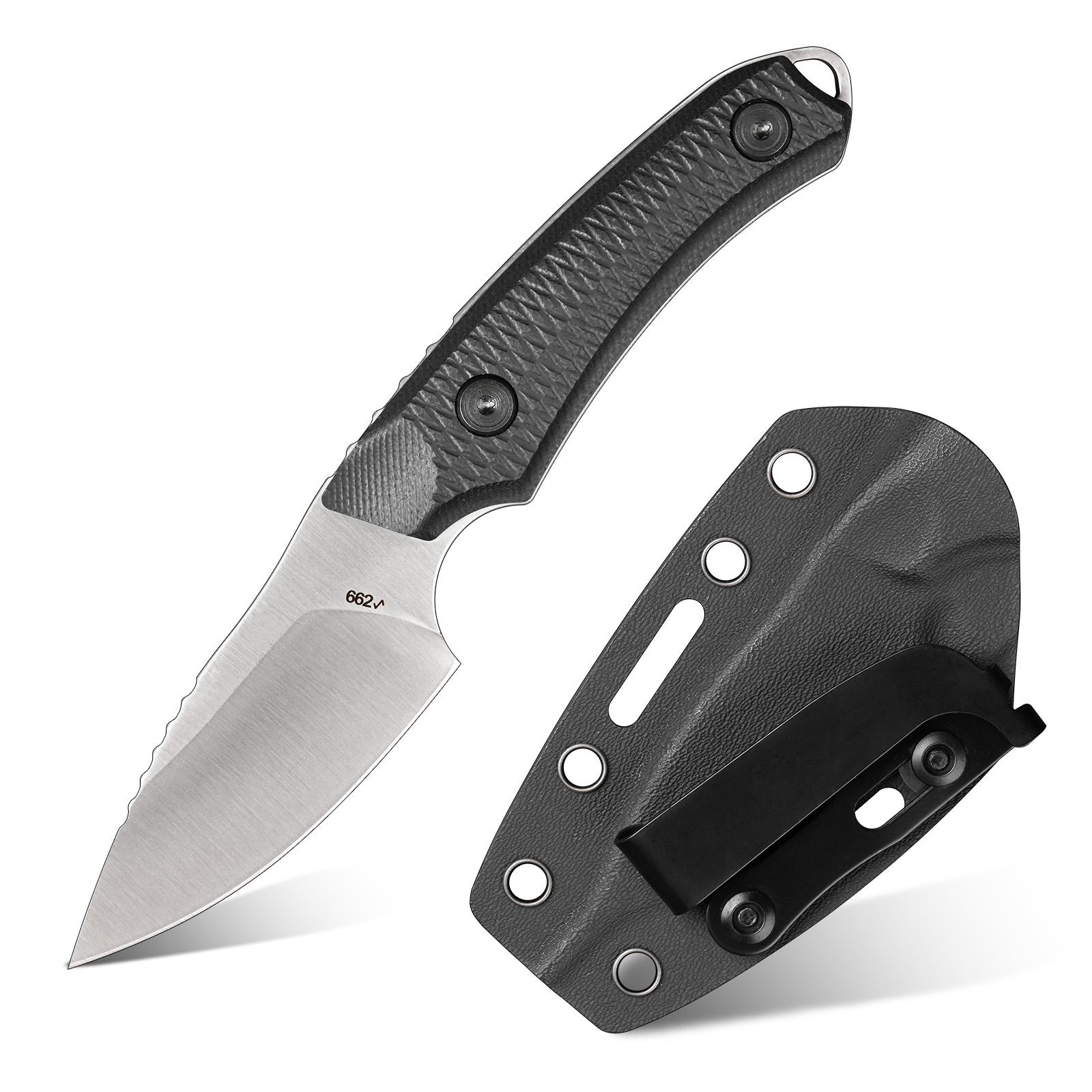 Edc Fixed Blade Deep Carry - Multiutensile EDC per Attività all'Aperto, Strumento