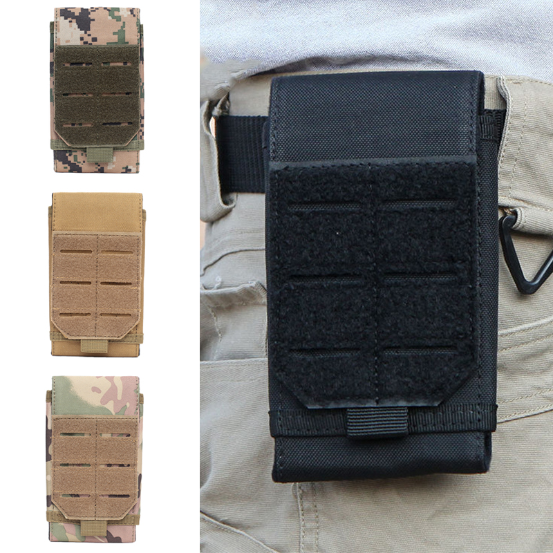 Edc Carry Pouch - Marsupio tattico per telefono Molle da