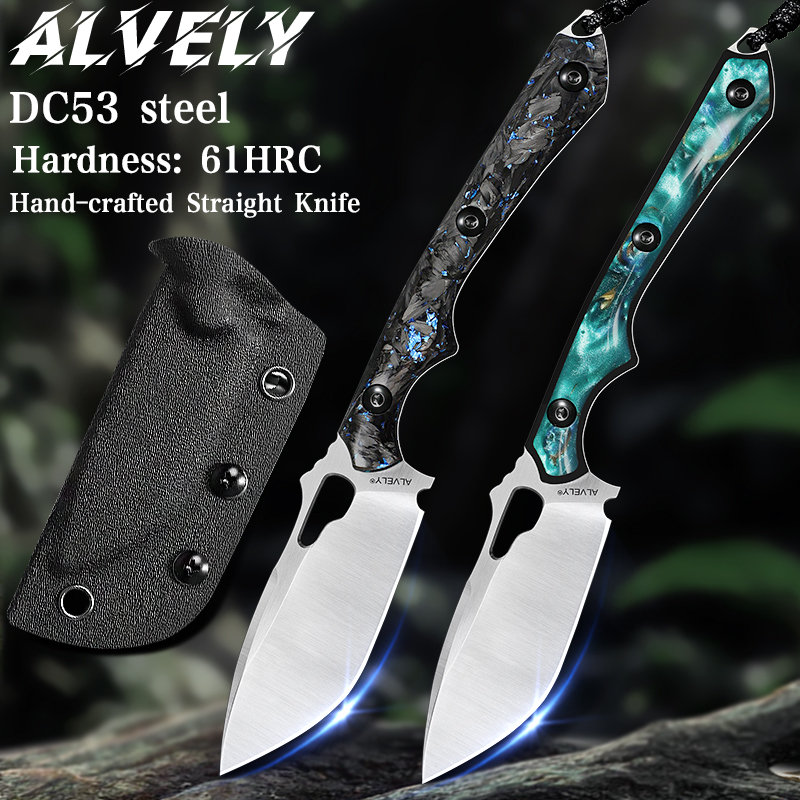 Edc Fixed Blade Deep Carry - Coltello a lama fissa con impugnatura