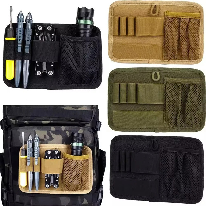 Edc Carry Pack - Organizer Modulare con Chiusura a Strappo