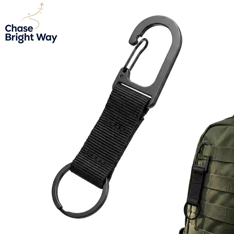 Edc Daily Carry - Piccolo Moschettone Portatile con Gancio a