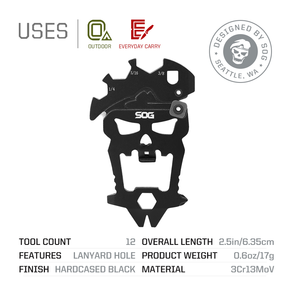 SOG 12 in 1 Multitool MacV Pic - Micro Screwdriver Kit recensione e prezzo