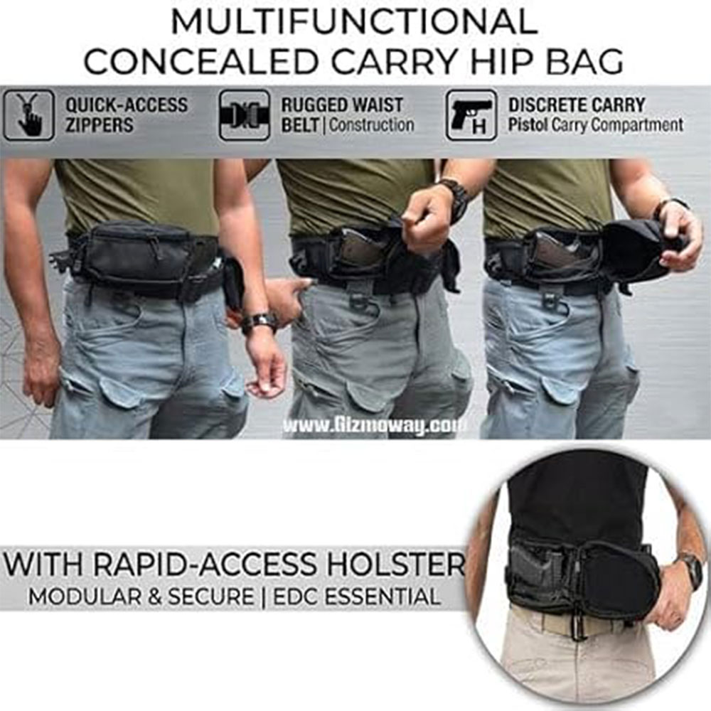 Borsa Tattica per Pistola, Bor - Edc Pistol Carry Bag recensione e prezzo