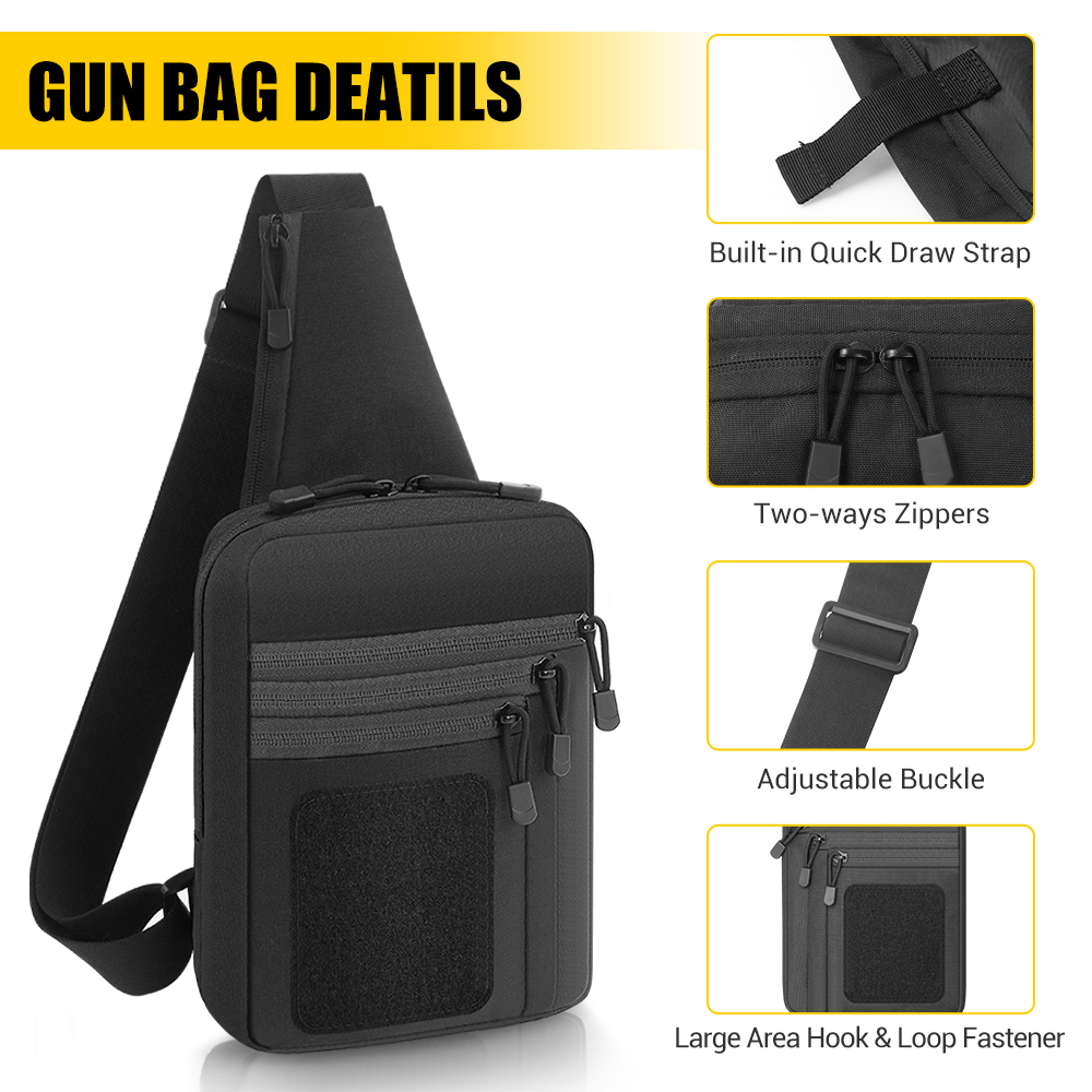 Borsa tattica per pistola per  - Edc Pistol Carry Bag recensione e prezzo